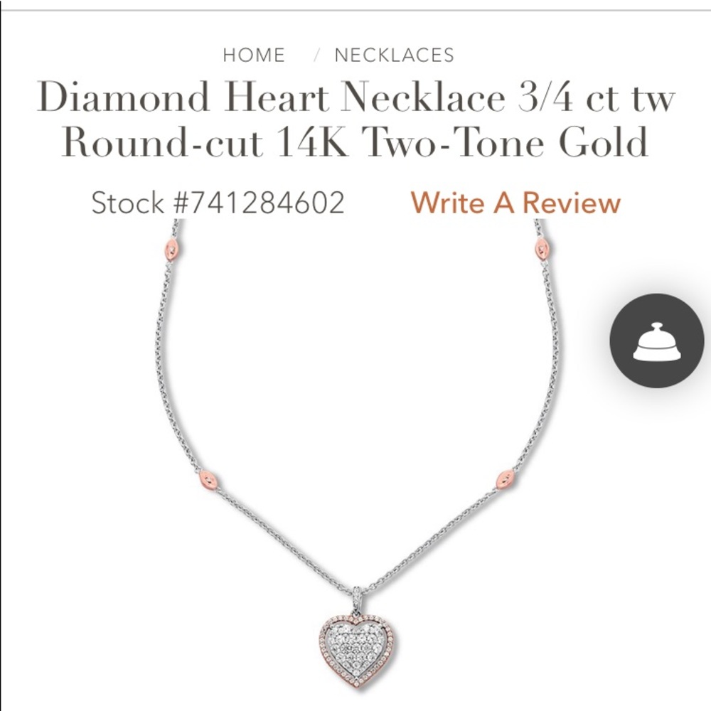 Diamond Heart Necklace
